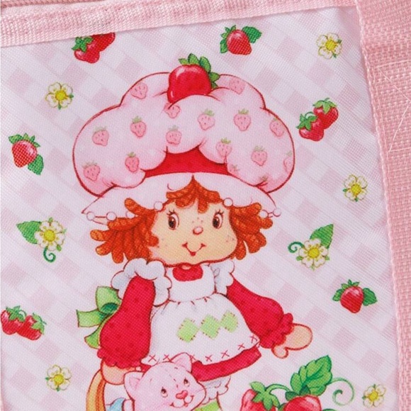 Strawberry Shortcake Light Pink Insulated Tote/Lunch Bag NEW 🏷️ - Picture 3 of 4